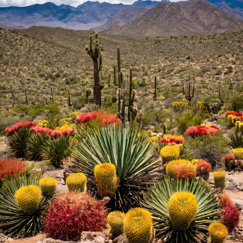 Crasulas en el desierto