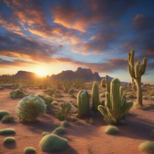 Cactus en el desierto